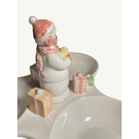 Avon Snowlady 2003 Presidents Club Holiday Gift Collection Serving Dish - Picture 9 of 16